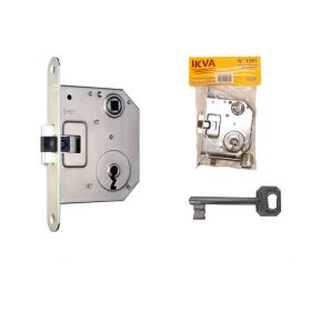   Ajtózár Lővér normál zárólemez nélkül Elzett 1391 Ikva Strong