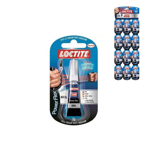 Pillanatragasztó 2gr (12db/csomag) Loctite Super Bond Gél