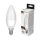 Izzó led E14 gyertya 6,5W 4000K semleges 560Lm fehér Entac
