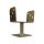 Oszloptartó talpas 120mm galvanizált 2mm vastag