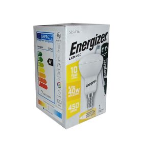 Izzó led E14 gömb 40W 3000K meleg 450Lm R50 Energizer