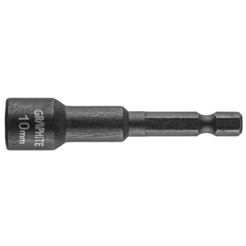 Dugókulcs 10mm ütvecsavarozókhoz hatlapú mágneses Graphite