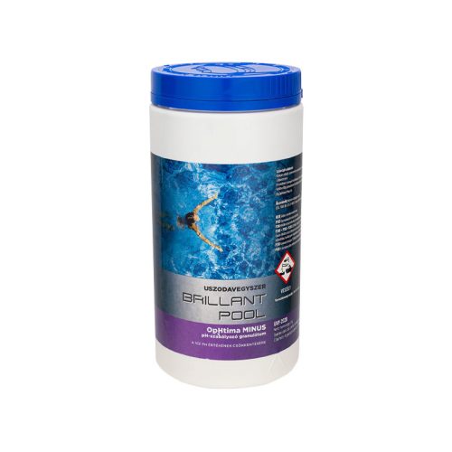 PH szabályozó granulátum 2kg Ophtima Minus Brillant Pool
