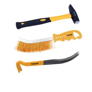 Kalapácsok, drótkefék, szeghúzók