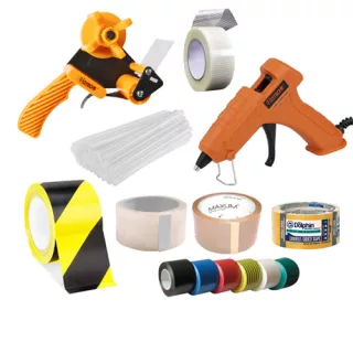 Ragasztószalagok, ragasztók, tömítők, szigetelőanyagok